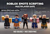 integrate and script functional roblox emotes into your game, roblox lua develop