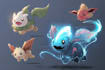 draw your fakemon and pokemon art