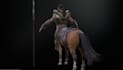 unity 3d fantasy character,monster creature, low poly model,humanoid,pbr texture