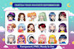 draw stylish twitch emotes, animated, vtuber emotes