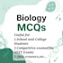 create biology based mcqs