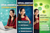 professional chat support virtual assistant