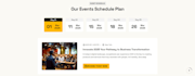 build a professional event or ticket booking website