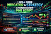 code indicator and strategy in tradingview pine script