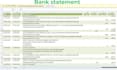 convert PDF or bank statement to excel manually