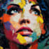 paint expressive colorful abstract portraits