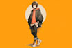 paint awesome characters in anime, manga style