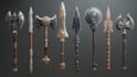 design unique weapons illustrations