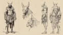 sketch a character or a creature for you