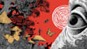 make trippy, psychedelic, surreal, illustrations designs