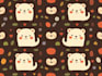 design a cute seamless pattern for you