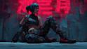create art in cyberpunk style