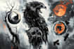 draw dark tattoo, design a hand drawn custom tattoo