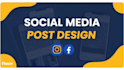 design eye catching socialmedia posts instagram and facebook