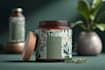 do candle label, branding and product label design