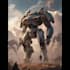 create custom mecha robot art for you