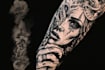 create dark tattoo art