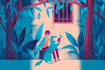 draw a charming digital illustration