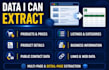 scrape website data and deliver clean excel or CSV files