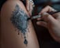 create unique newschool, cartoony tattoo design