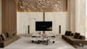 luxury reef villa, classic interior design, resort villa render, cgi walkthrough