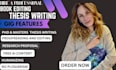 proofread and edit your thesis, dissertation, proposal and research paper