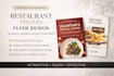 design a restaurant promo flyer that increases order