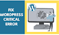 resolve wordpress critical error,restore your broken website