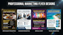 design professional flyers, posters and event flyer design