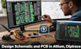 design schematic and pcb in altium, eagle, kicad, proteus and diptrace