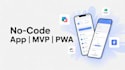 build custom no code mobile app, bubble adalo glide, goal tracker mvp