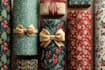 design christmas seamless pattern and wrapping paper