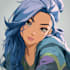 paint a character design in anime style