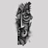 create super artistic tattoo design in any style