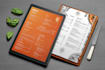 do modern restaurant menu design