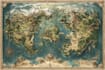 do awesome fantasy dnd map illustration