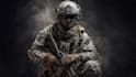 draw military concept art , monsters and characters