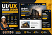 design figma website UI UX, mobile app or website ui ux design