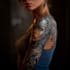 professionally design your sleeve tattoo , chest tattoo