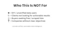 provide verified supplier and buyer intelligence using trade data