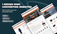 design modern user focused websites that turn visitors into customers
