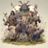 design dnd character, fantasy character, dnd party