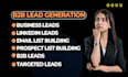 do b2b lead generation, targeted leads, linkedin lead generation
