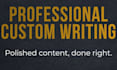 write custom short form content for your business or brand