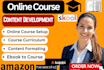 create online course development modules lessons thinkific