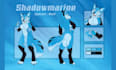 draw furry reference sheet fursona oc furry character ref sheet anthro ref sheet