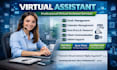 be a reliable data entry and virtual assistant