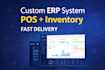 develop custom erp software in dot net with inventory, pos and accounting