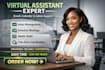 be your virtual assistant for email calendar and admin support personal VA