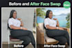 create realistic and seamless face swap for photos
